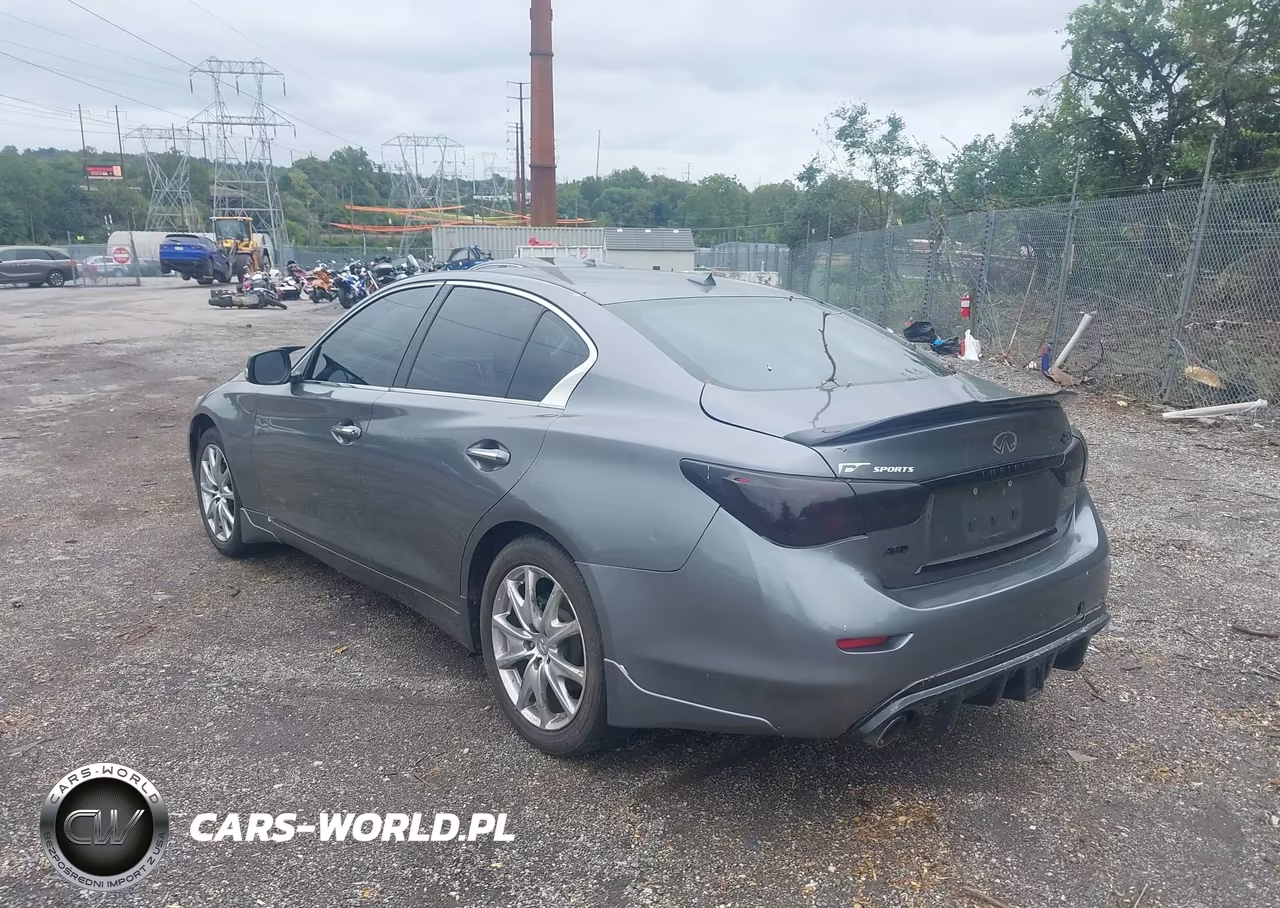 2015 Infiniti Q50 VIN:JN1BV7AR4FM423622 - 3