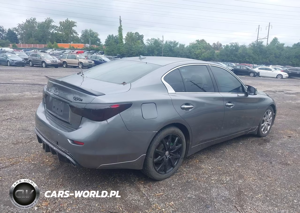 2015 Infiniti Q50 VIN:JN1BV7AR4FM423622 - 4