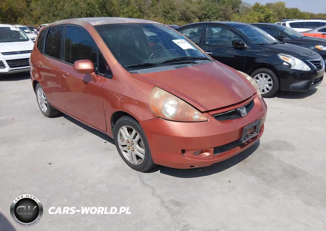 2007 Honda Fit Sport VIN:JHMGD38677S063414 - 1