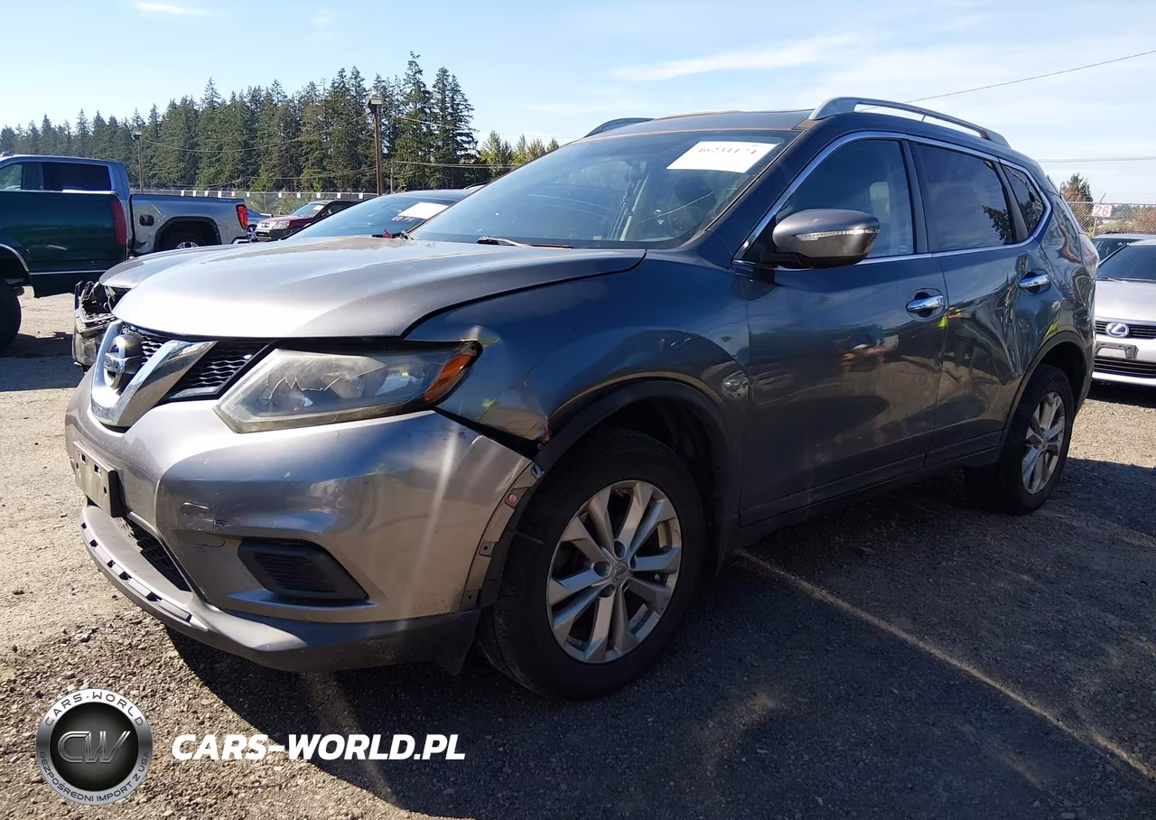 2014 Nissan Rogue Sv VIN:5N1AT2MV7EC867586 - 2