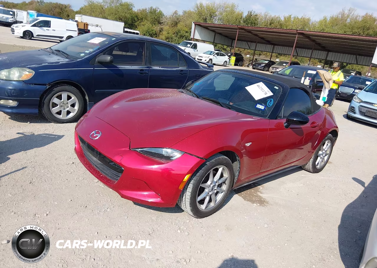 2017 Mazda Mx-5 Miata Sport VIN:JM1NDAB73H0120848 - 2