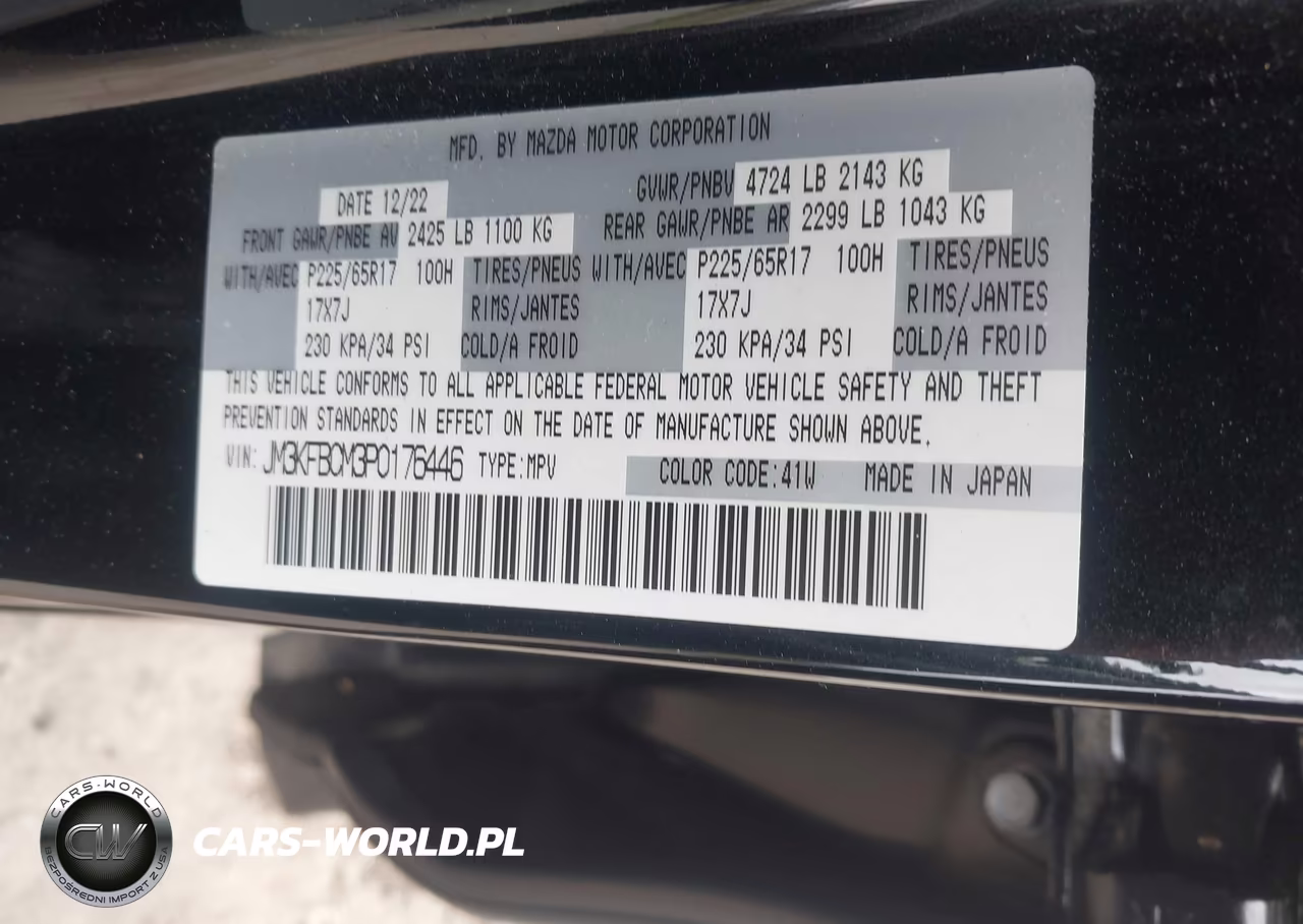 2023 Mazda Cx-5 2.5 S Preferred VIN:JM3KFBCM3P0176446 - 9