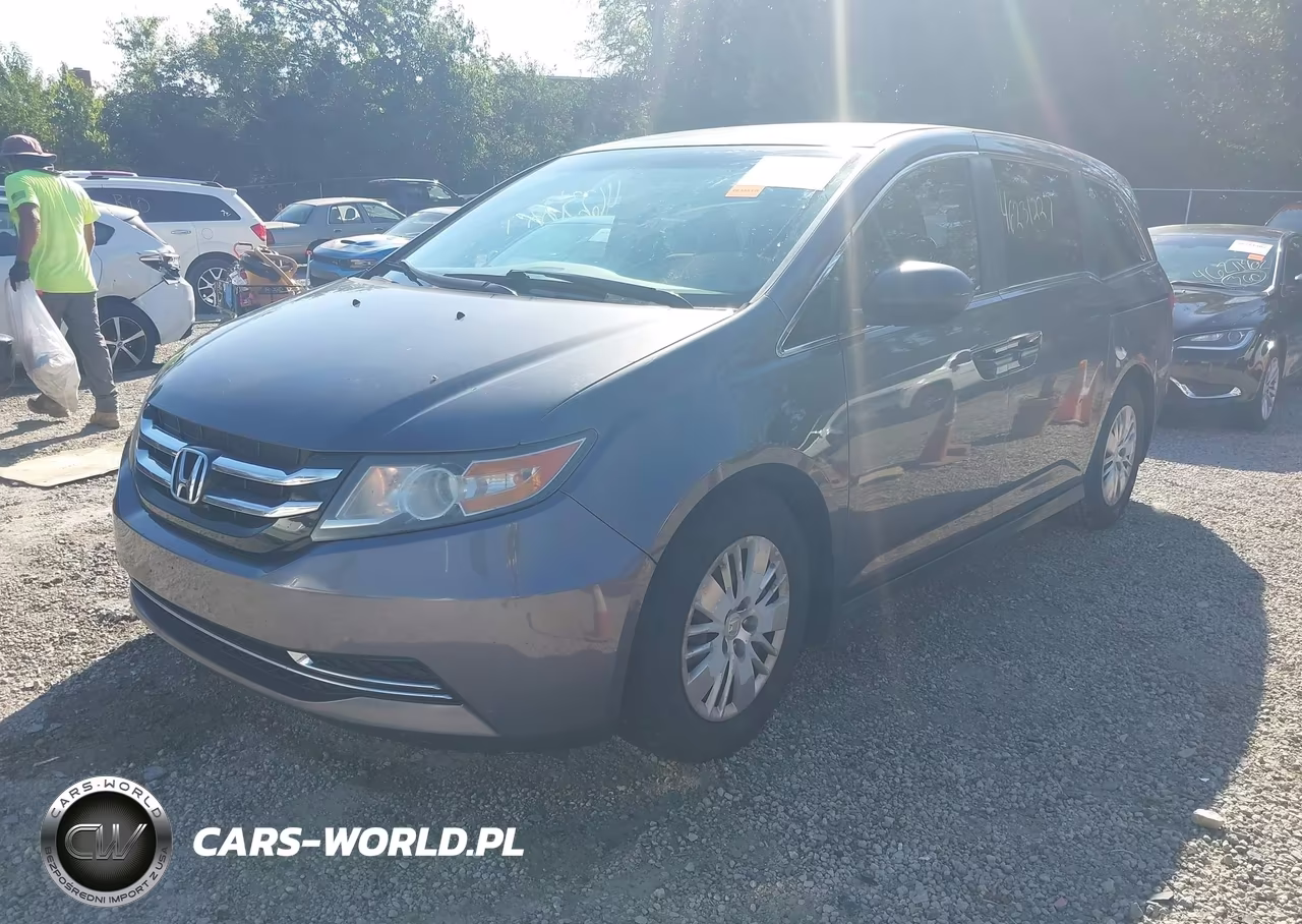 2015 Honda Odyssey Lx VIN:5FNRL5H25FB117553 - 2