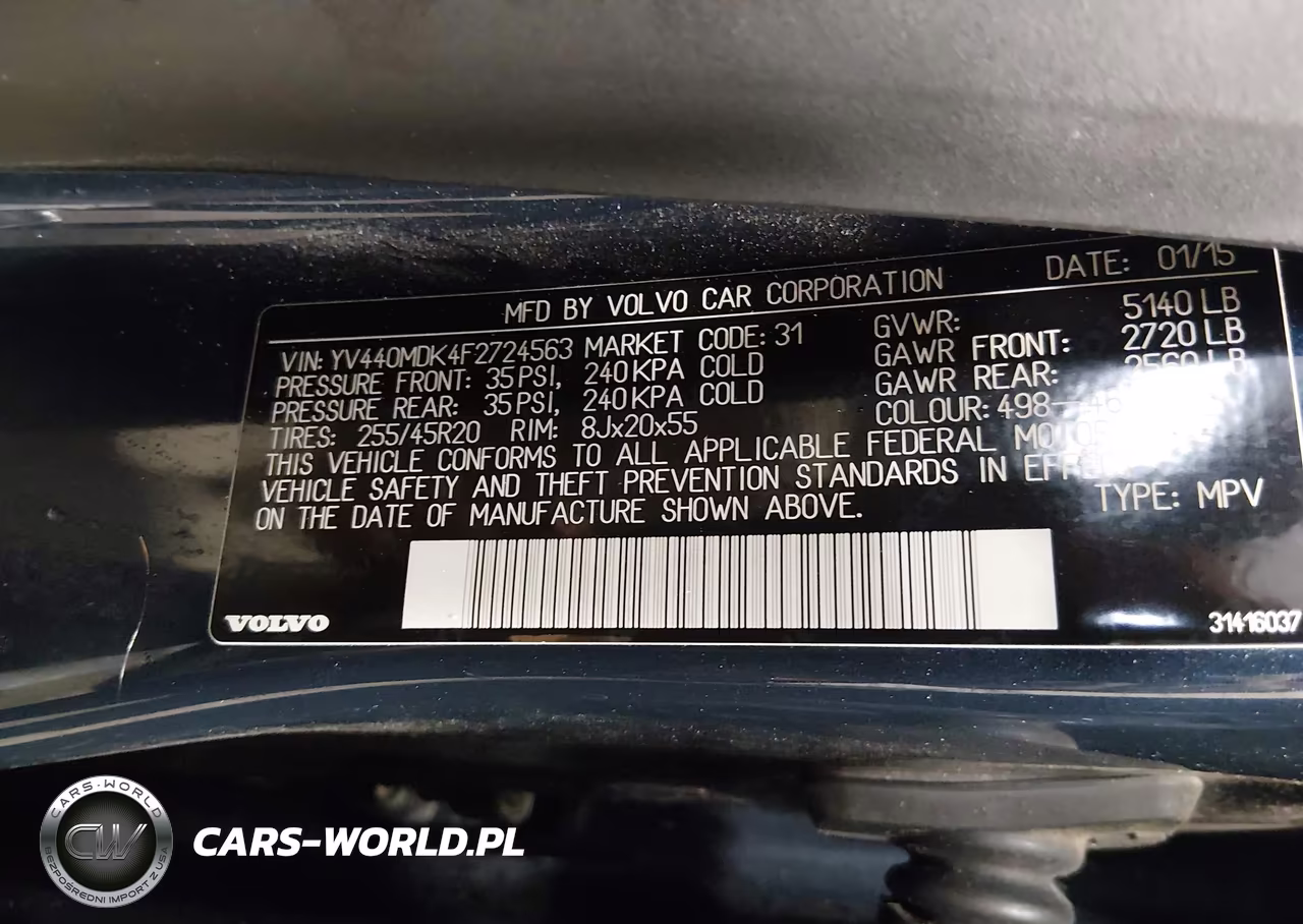 2015 Volvo Xc60 T5 Premier VIN:YV440MDK4F2724563 - 9