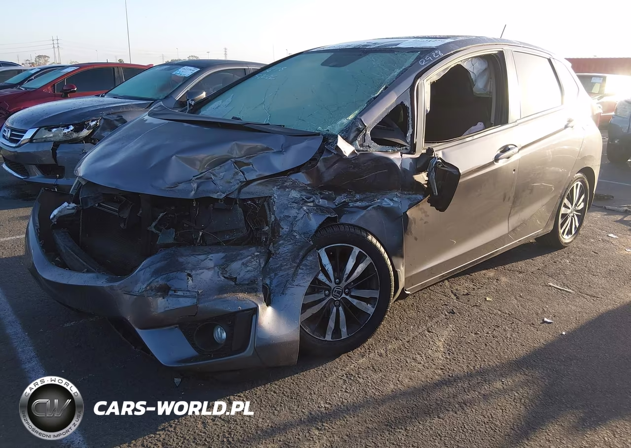 2016 Honda Fit Ex VIN:JHMGK5H75GX045278 - 2