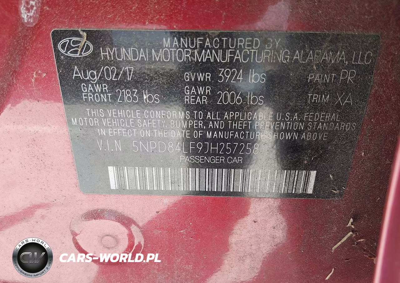 2018 Hyundai Elantra Sel VIN:5NPD84LF9JH257258 - 9
