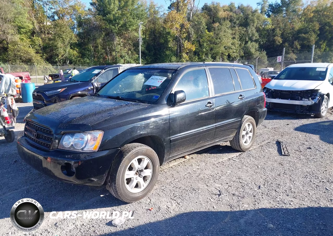 2003 Toyota Highlander V6 VIN:JTEGF21A530111952 - 2