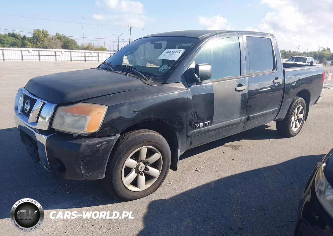 2008 Nissan Titan Se VIN:1N6BA07D18N351297 - 2