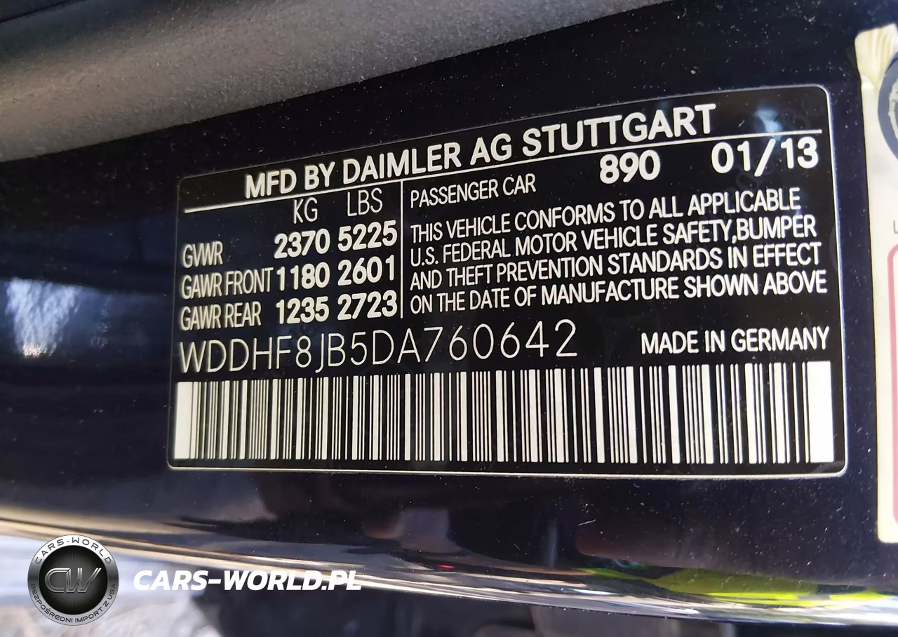 2013 Mercedes-Benz E 350 4Matic VIN:WDDHF8JB5DA760642 - 9