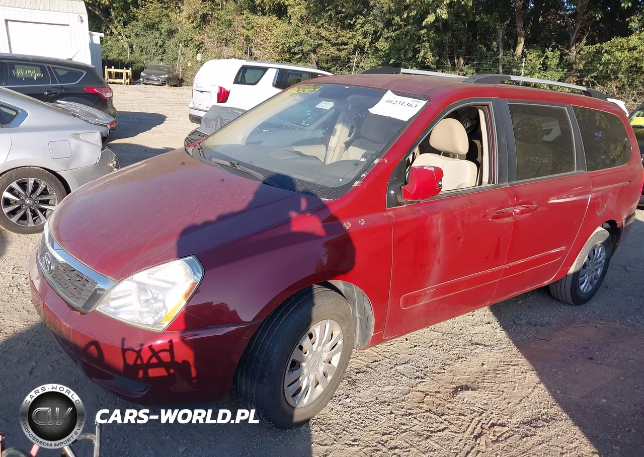 2012 Kia Sedona Lx VIN:KNDMG4C75C6482334 - 2