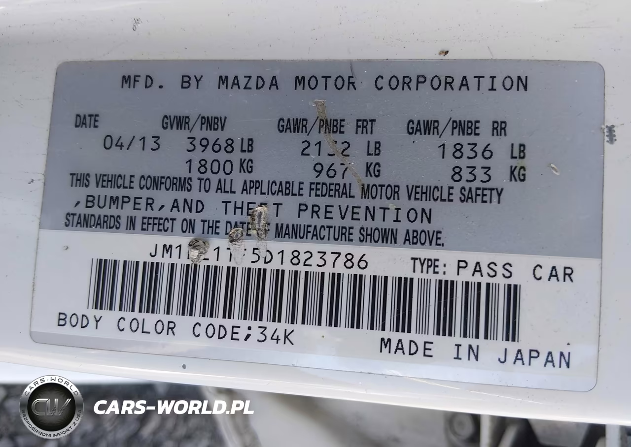 2013 Mazda Mazda3 I Sv VIN:JM1BL1TF5D1823786 - 9