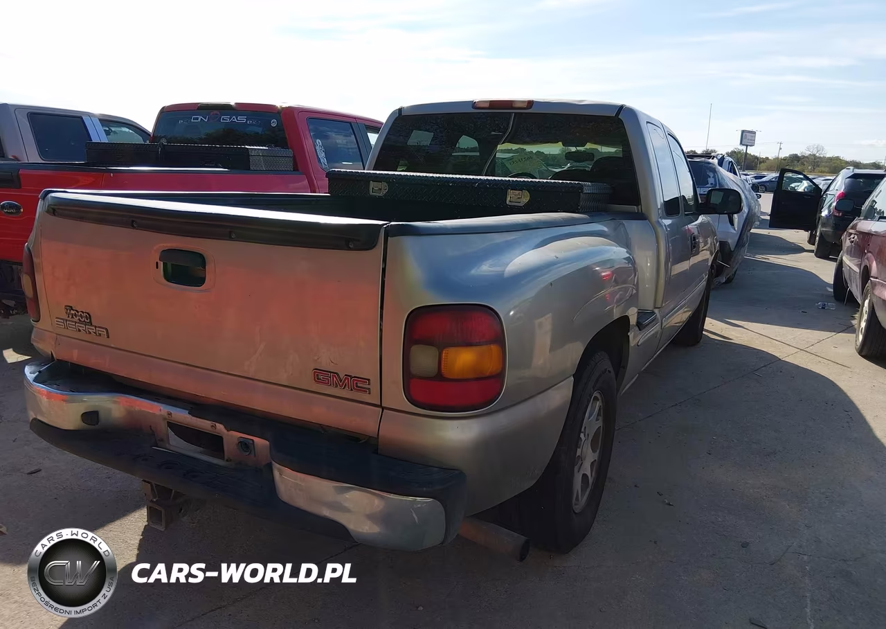 1999 GMC Sierra 1500 Sle VIN:2GTEC19T1X1566294 - 4