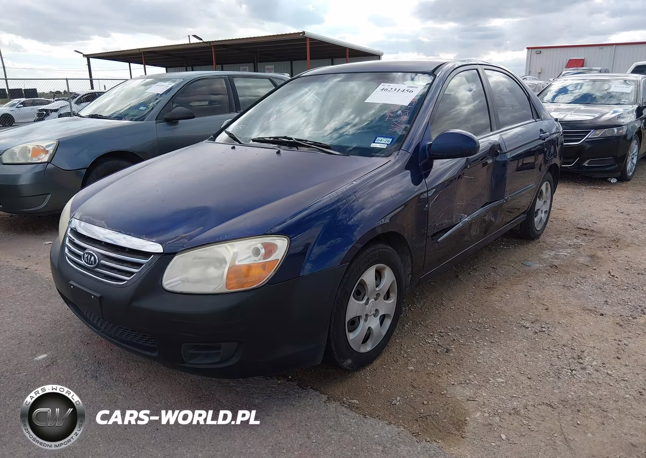 2007 Kia Spectra Ex VIN:KNAFE121775401515 - 2