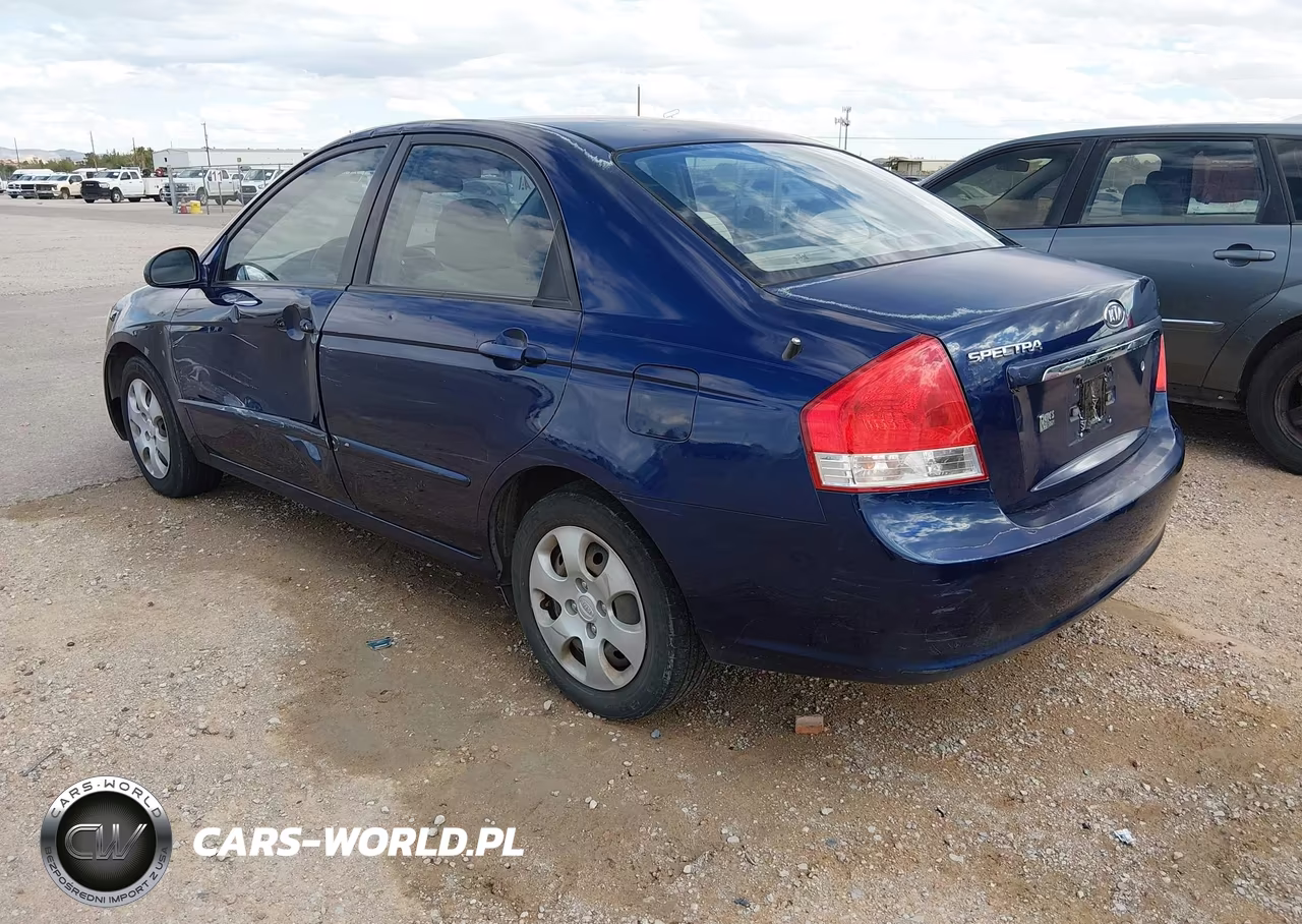 2007 Kia Spectra Ex VIN:KNAFE121775401515 - 3