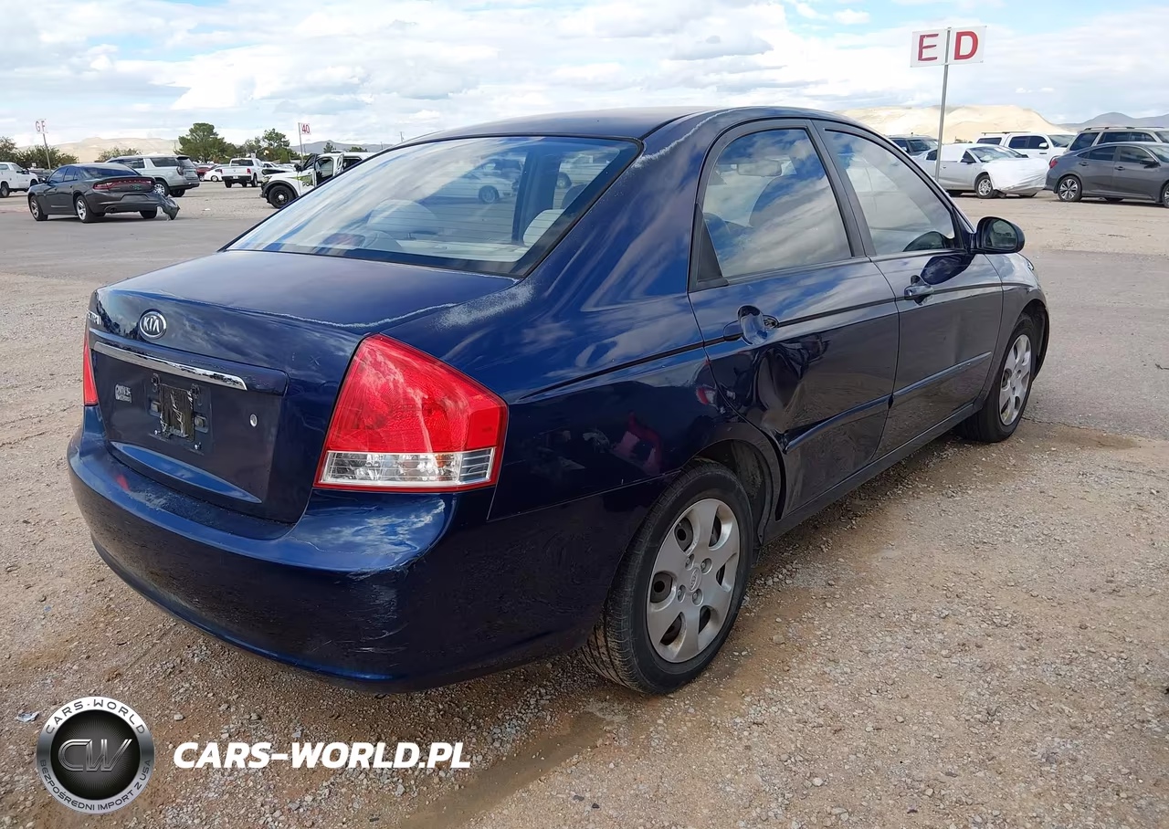 2007 Kia Spectra Ex VIN:KNAFE121775401515 - 4