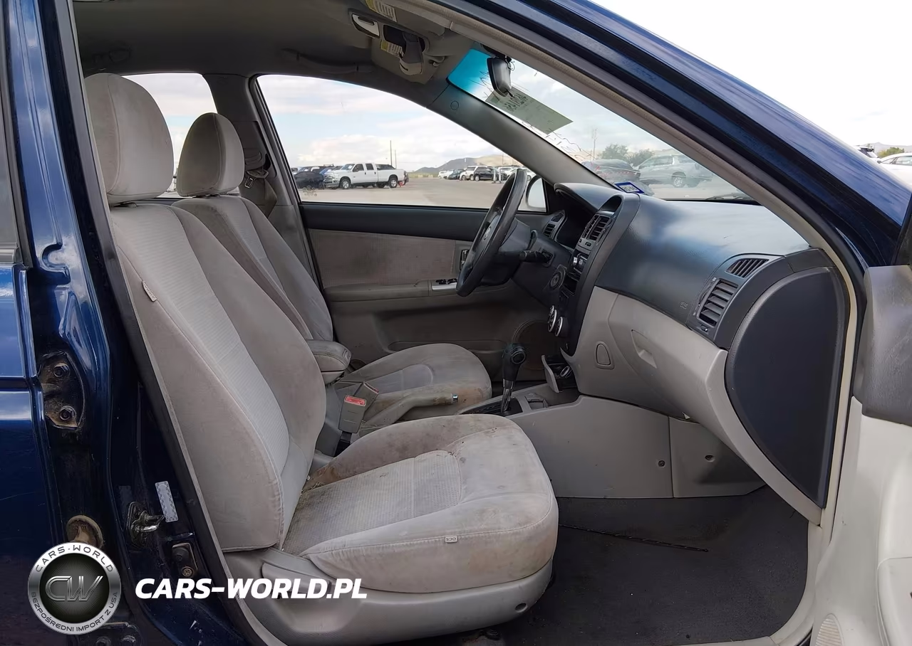 2007 Kia Spectra Ex VIN:KNAFE121775401515 - 5