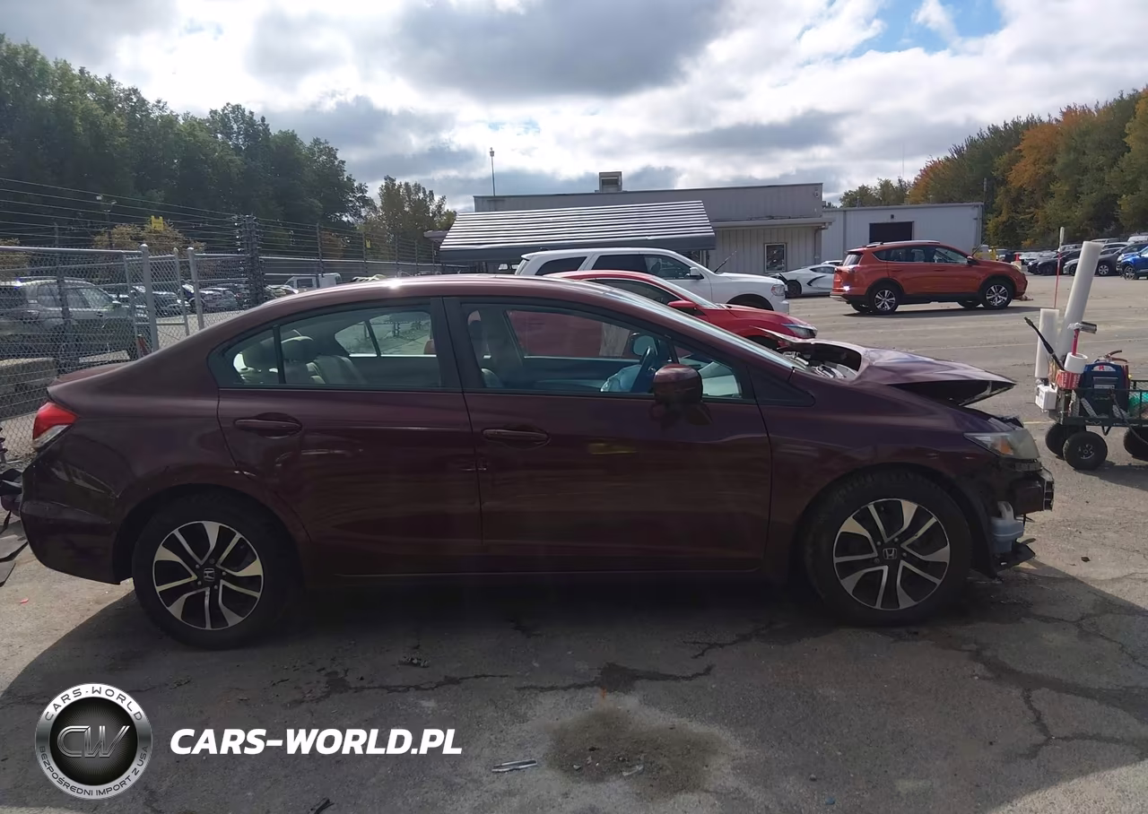 2014 Honda Civic Ex VIN:2HGFB2F85EH557312 - 14