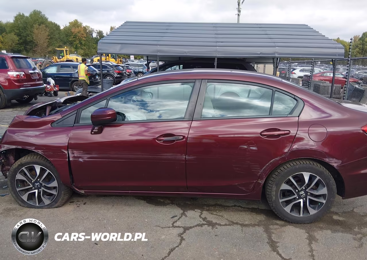 2014 Honda Civic Ex VIN:2HGFB2F85EH557312 - 15