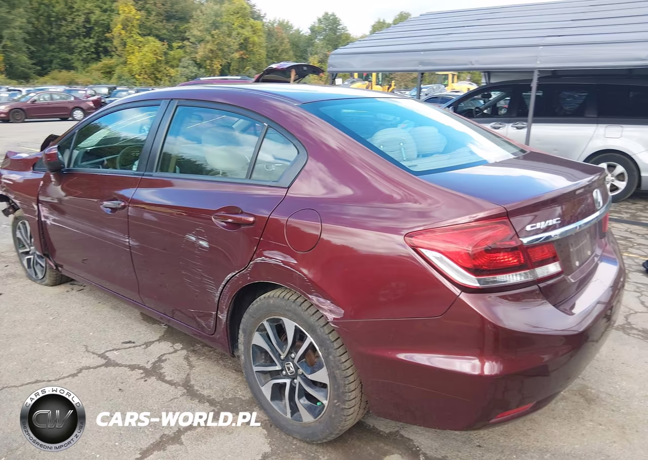 2014 Honda Civic Ex VIN:2HGFB2F85EH557312 - 3