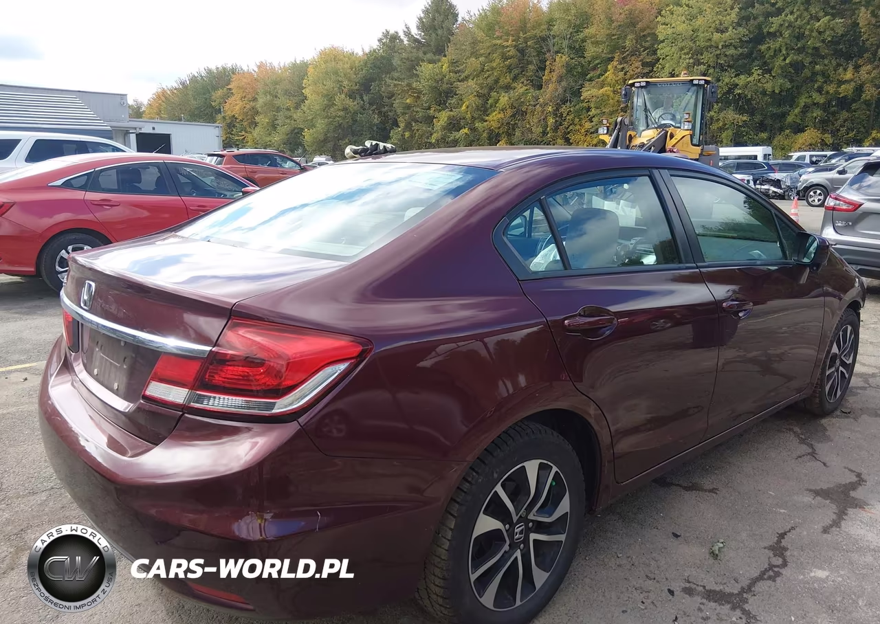 2014 Honda Civic Ex VIN:2HGFB2F85EH557312 - 4