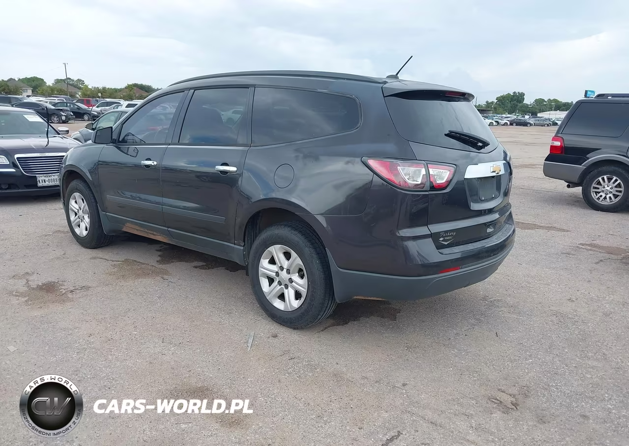 2014 Chevrolet Traverse Ls VIN:1GNKRFKD6EJ254662 - 3