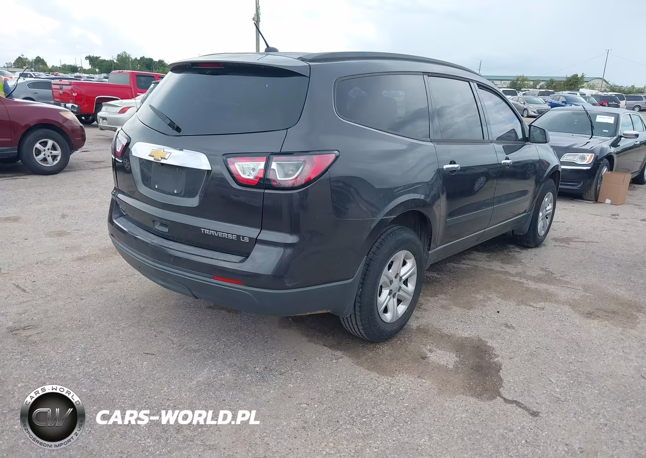 2014 Chevrolet Traverse Ls VIN:1GNKRFKD6EJ254662 - 4