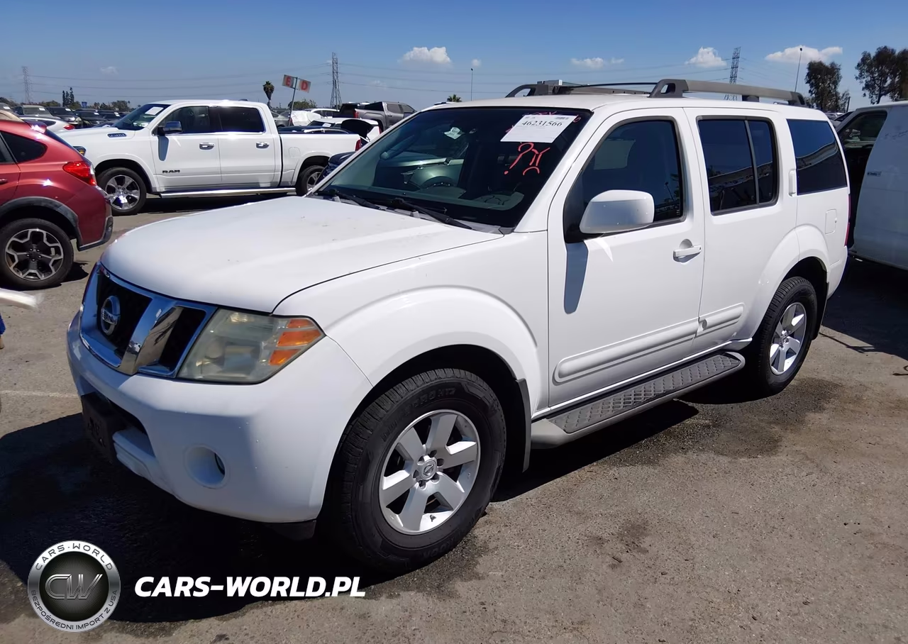 2008 Nissan Pathfinder Se VIN:5N1AR18U98C636445 - 2