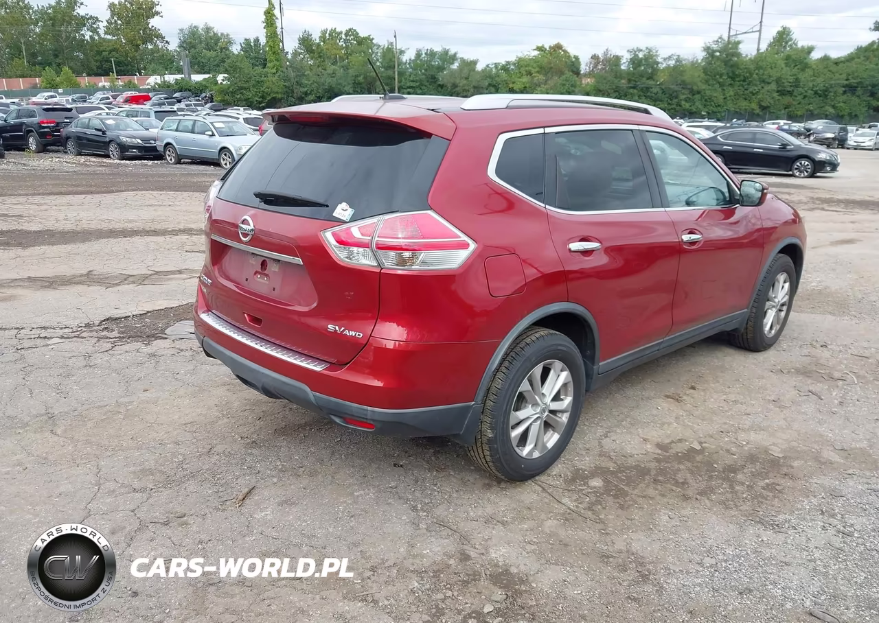 2016 Nissan Rogue Sv VIN:KNMAT2MV8GP678624 - 4