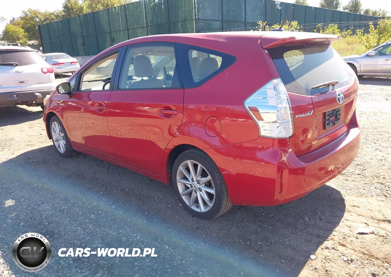 2012 Toyota Prius V Five VIN:JTDZN3EU0C3179438 - 3