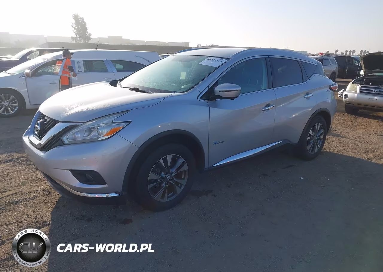 2016 Nissan Murano Hybrid Sl VIN:5N1CZ2MH4GN153651 - 2