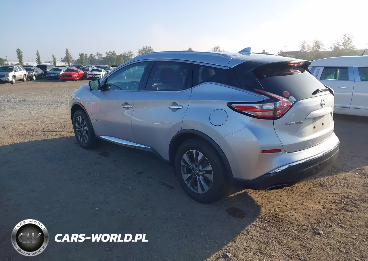 2016 Nissan Murano Hybrid Sl VIN:5N1CZ2MH4GN153651 - 3