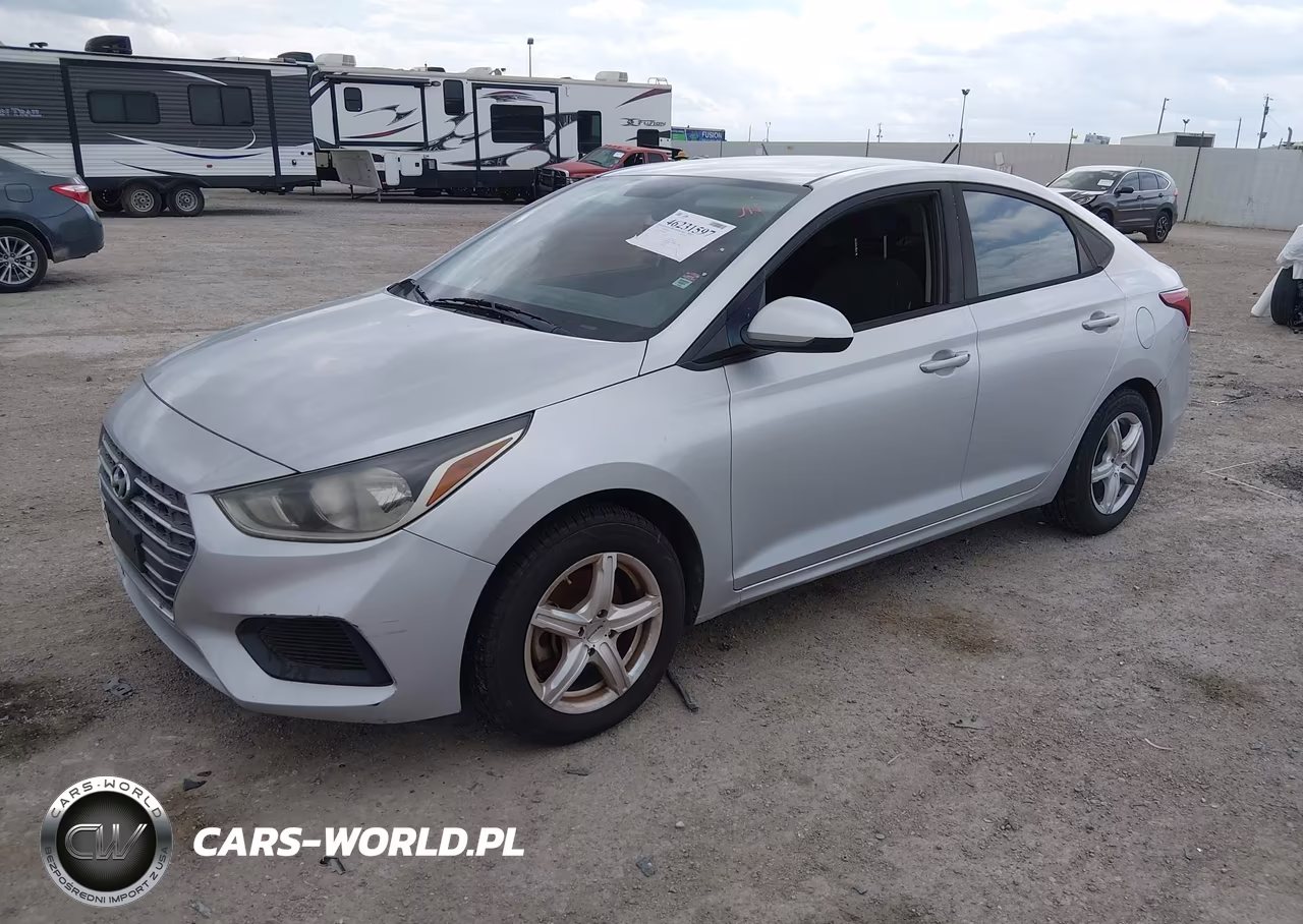 2019 Hyundai Accent Se VIN:3KPC24A37KE041081 - 2
