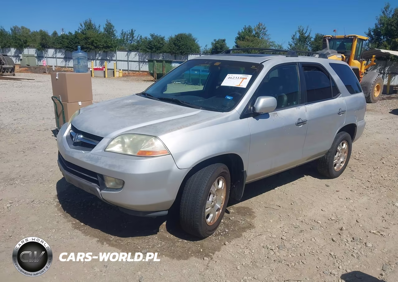 2001 Acura Mdx 3.5L VIN:2HNYD18291H530784 - 2