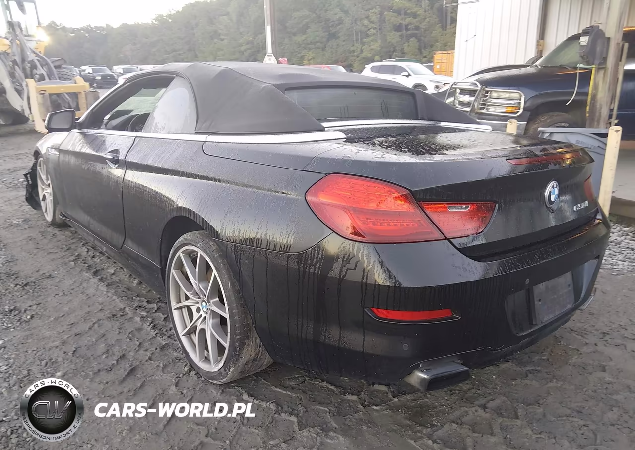 2012 BMW 650I VIN:WBALZ3C51CDL71688 - 3