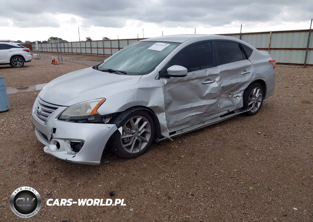 2013 Nissan Sentra Sr VIN:3N1AB7AP3DL786777 - 2