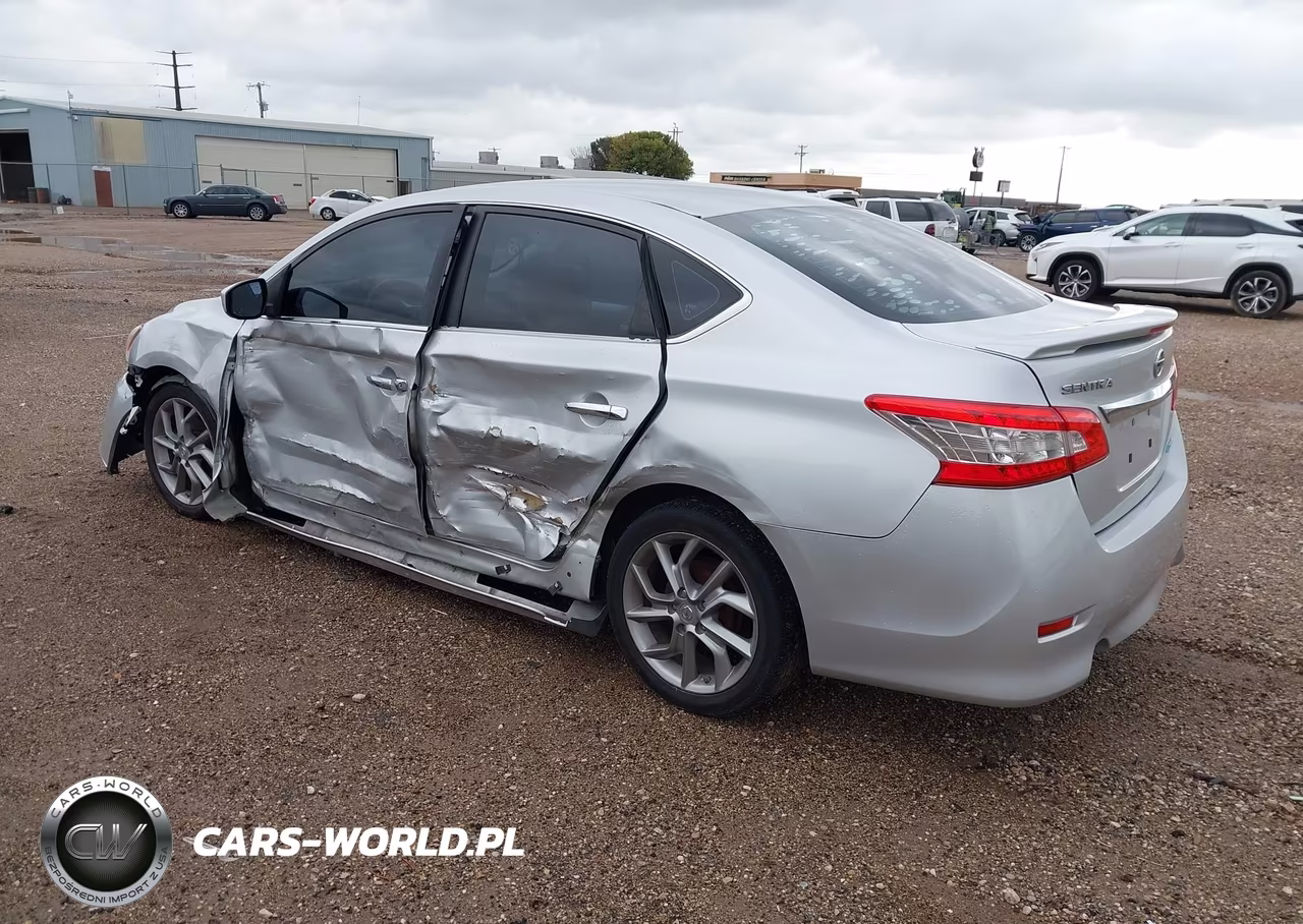 2013 Nissan Sentra Sr VIN:3N1AB7AP3DL786777 - 3
