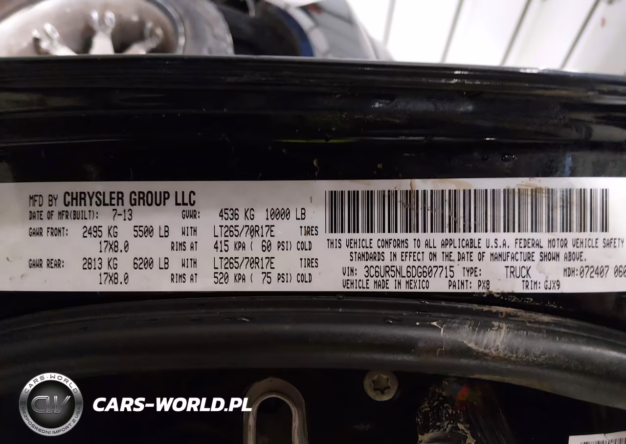 2013 Ram 2500 Laramie VIN:3C6UR5NL6DG607715 - 9