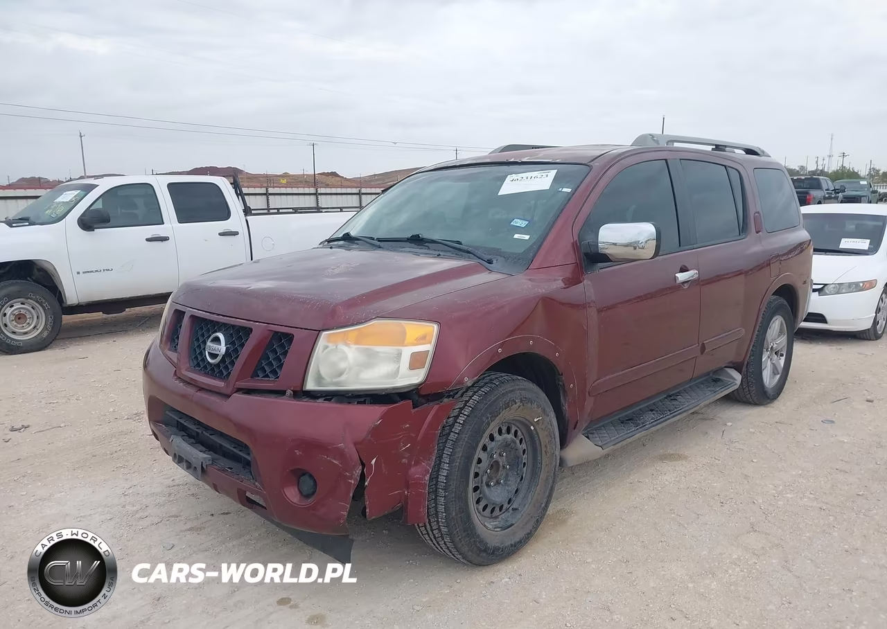 2010 Nissan Armada Se VIN:5N1BA0ND1AN611043 - 2