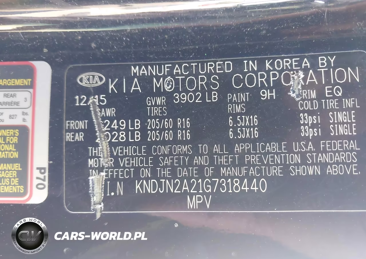 2016 Kia Soul VIN:KNDJN2A21G7318440 - 9