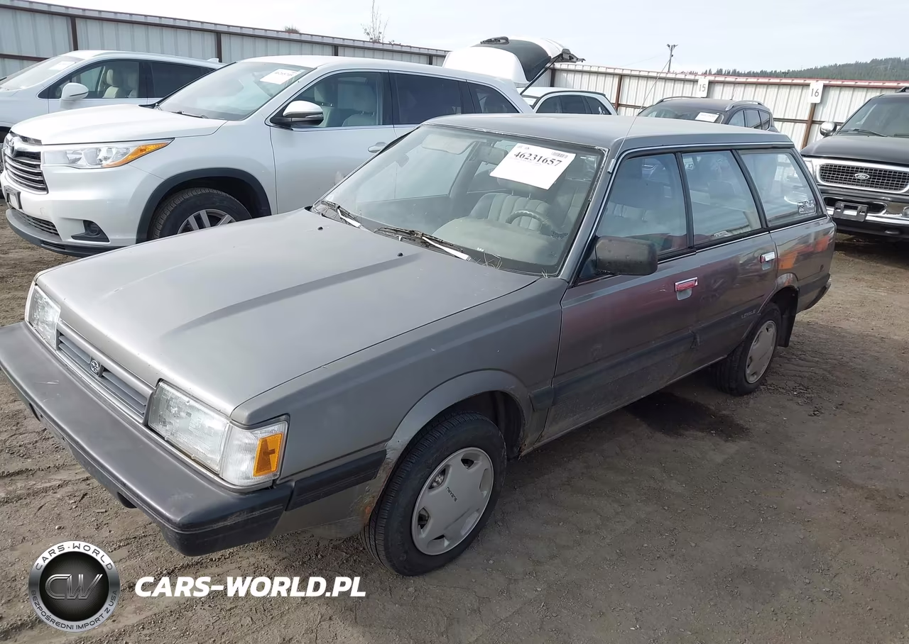 1991 Subaru Loyale VIN:JF2AN52B5MD410486 - 2
