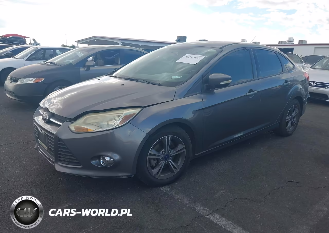 2014 Ford Focus Se VIN:1FADP3F28EL317124 - 2