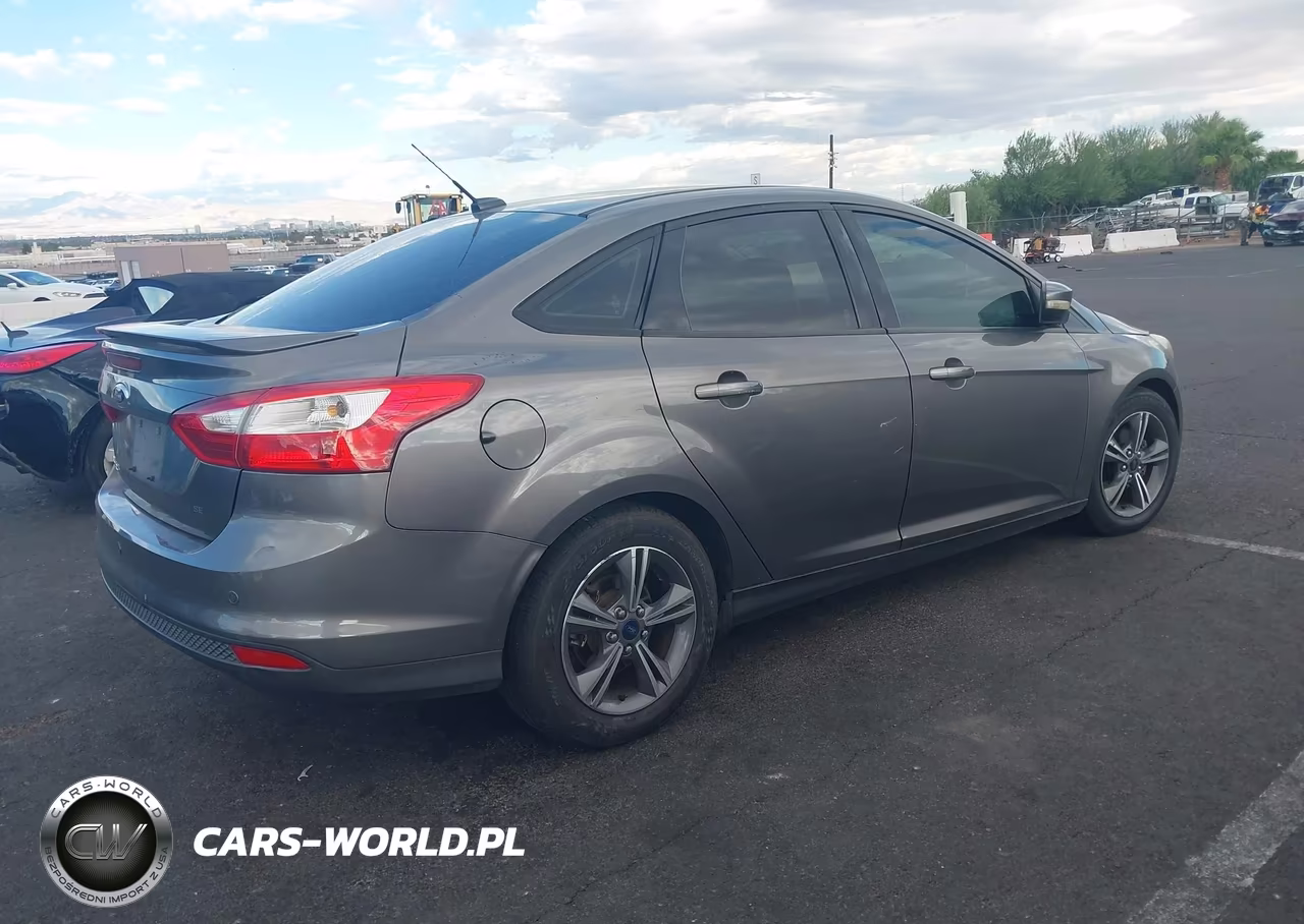 2014 Ford Focus Se VIN:1FADP3F28EL317124 - 4
