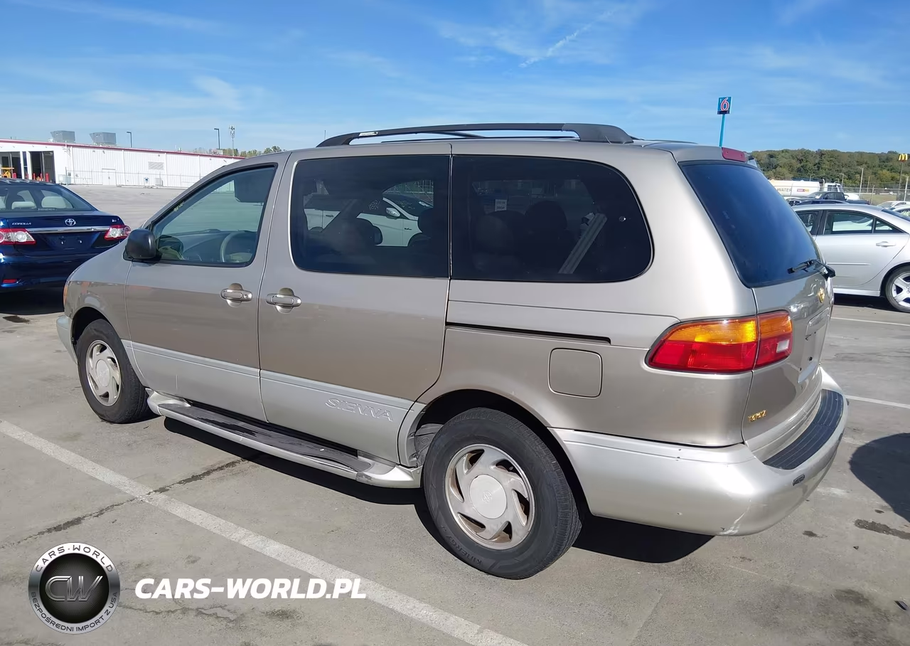 2000 Toyota Sienna Xle VIN:4T3ZF13C8YU195323 - 3