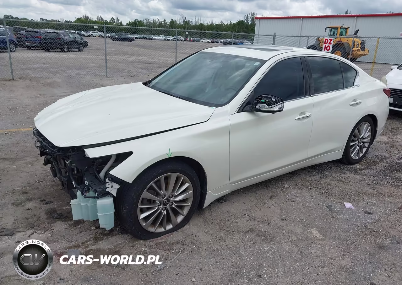 2021 Infiniti Q50 Luxe VIN:JN1EV7BP6MM702366 - 2