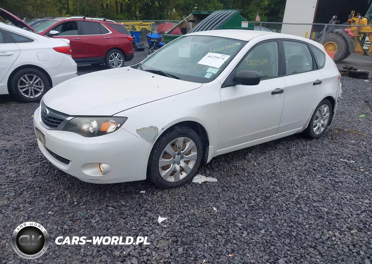 2008 Subaru Impreza 2.5I VIN:JF1GH61688H836705 - 2