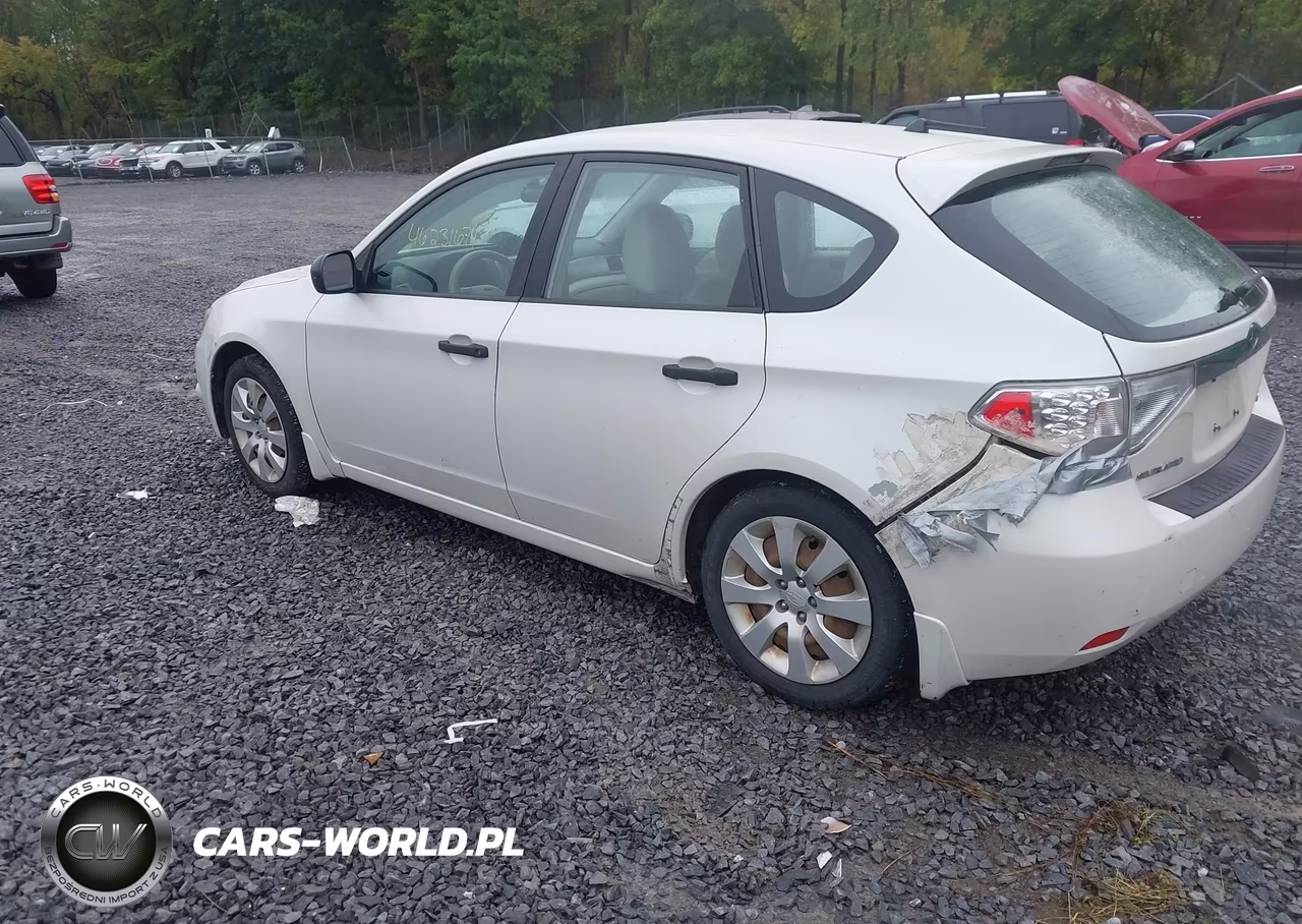 2008 Subaru Impreza 2.5I VIN:JF1GH61688H836705 - 3