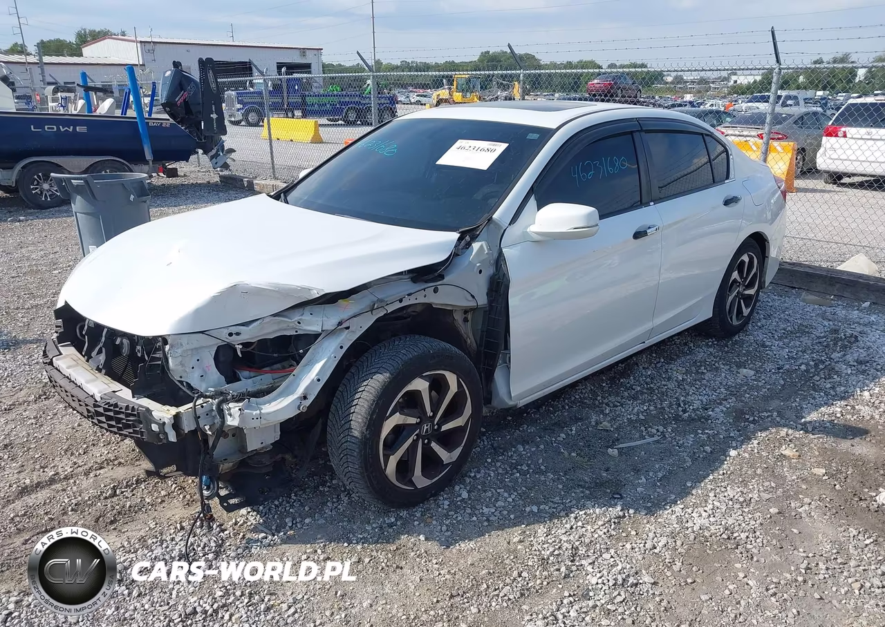 2017 Honda Accord Ex-L VIN:1HGCR2F82HA057027 - 2