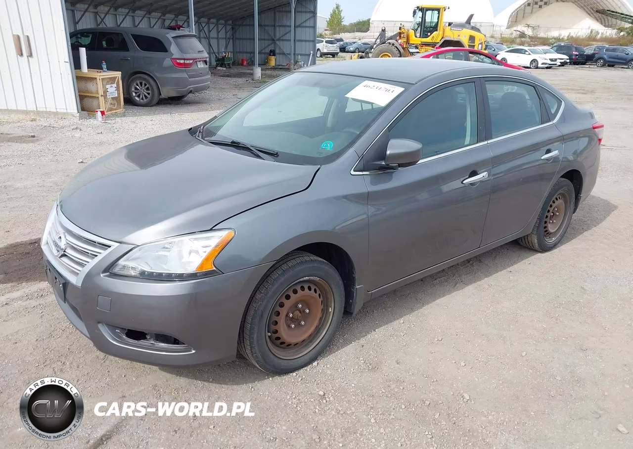 2015 Nissan Sentra Sv VIN:3N1AB7AP9FL642055 - 2