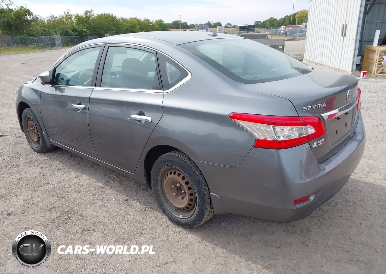 2015 Nissan Sentra Sv VIN:3N1AB7AP9FL642055 - 3