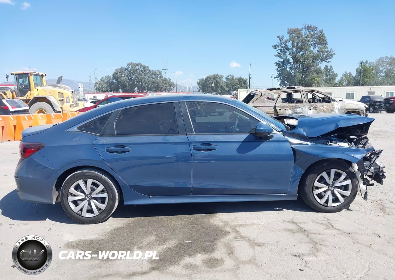 2026 Honda Civic Lx VIN:2HGFE2F2XTH504685 - 14